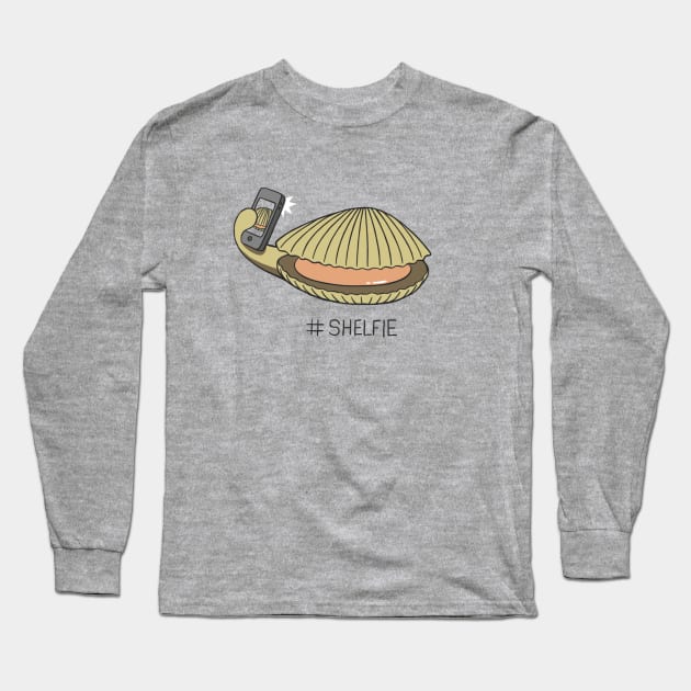 Shelfie Long Sleeve T-Shirt by Gabe Pyle